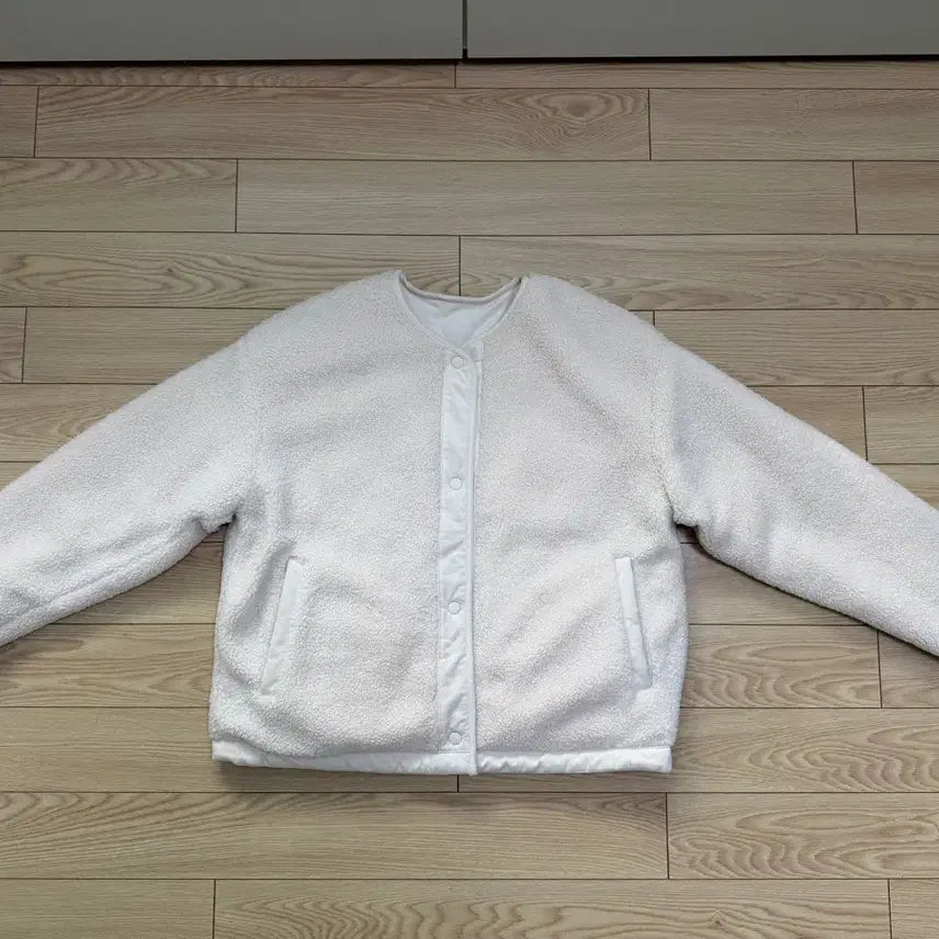 [BUNJANG] Spao Reversible Fleece Jacket / (1회착용)스파오 리버서블 양면 플리스 후리스 양털 후리스