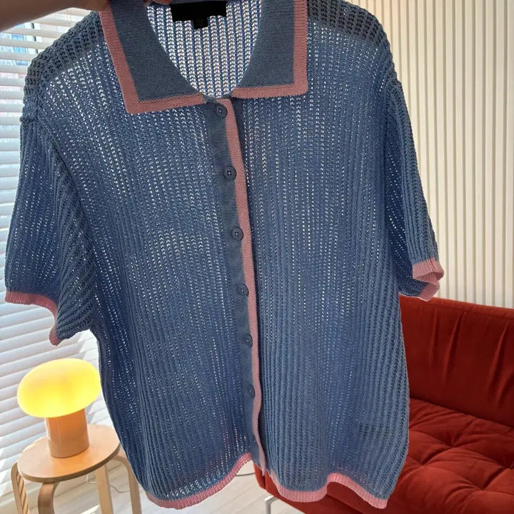 [BUNJANG] Zara Knit Button Top / Zara 니트 버튼 탑 (새상품)