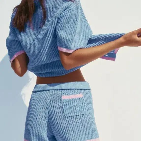 [BUNJANG] Zara Knit Button Top / Zara 니트 버튼 탑 (새상품)