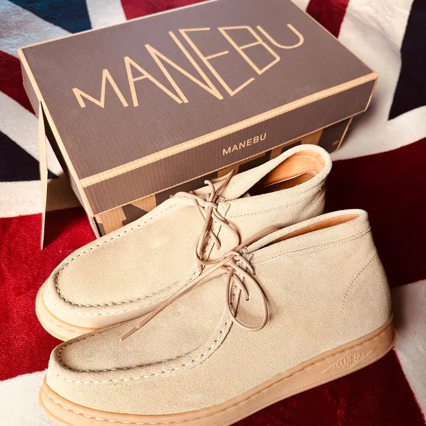 [BUNJANG] MANEBU Wallaby Boots (Sand Beige) - Size 44 / MANEBU(마네부)/샌드베이지 컬러 왈라비 부츠/44사이즈 새상품 판매