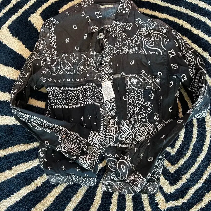 [BUNJANG] Kapital Bandana Jacket Black / Kapital 반다나자켓 블랙 팝니다(5)