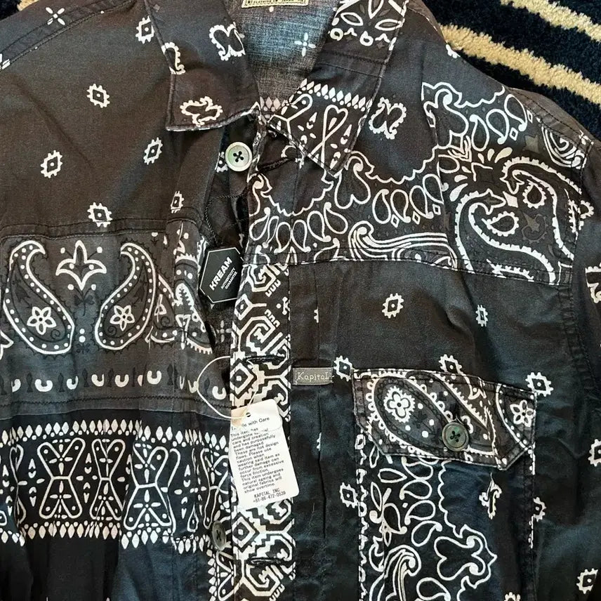 [BUNJANG] Kapital Bandana Jacket Black / Kapital 반다나자켓 블랙 팝니다(5)