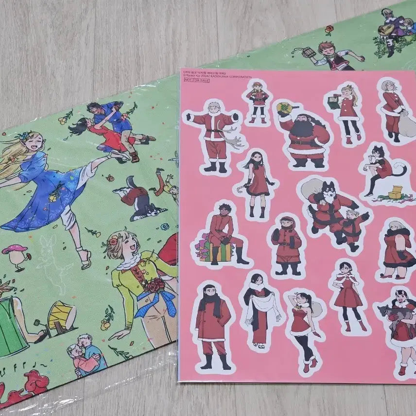 [SOLD OUT] (일괄) 던전밥 데이드림 장패드 스티커