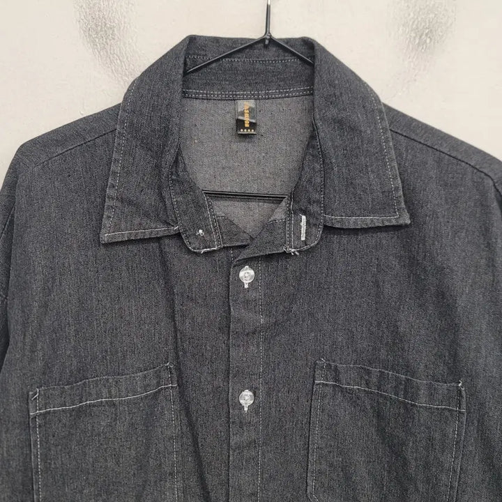 [BUNJANG] Denim Shirt / [100/L] 데님 셔츠 청남방