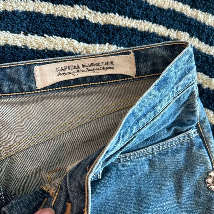 [BUNJANG] Capital Gemstone Denim Pants / 캐피탈 잼스톤데님 팔아요(36)