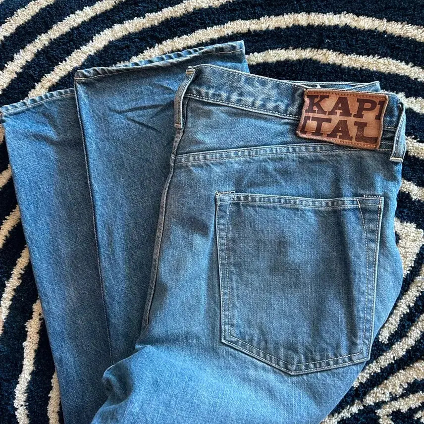 [BUNJANG] Capital Gemstone Denim Pants / 캐피탈 잼스톤데님 팔아요(36)