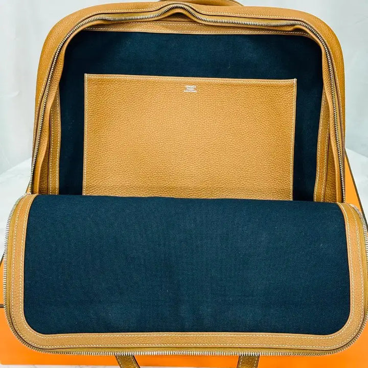 [BUNJANG] Hermès Victoria Light Camel Gold Handbag / 에르메스 빅토리아 라이트 카멜골드