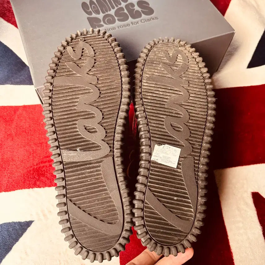 [BUNJANG] Clarks x Martine Rose Torhill Hi Brown Croc Leather Mid Boots / 클락스x마틴로즈/브라운 컬러 토힐 미들부츠/UK10사이즈 판매합니다.