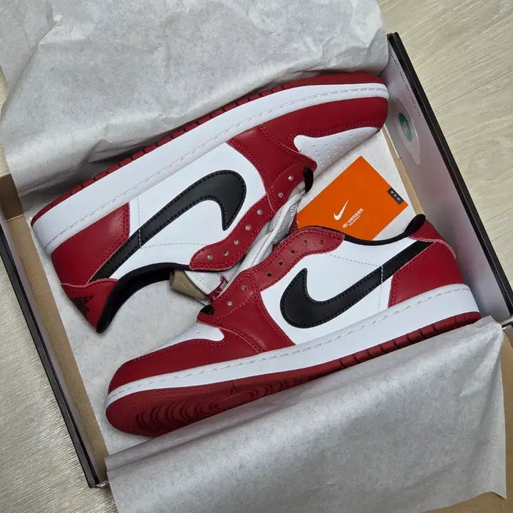 [BUNJANG] Nike Jordan 1 Low Chicago OG Sneakers / (새상품 / 270) 나이키 조던1 로우 시카고 OG