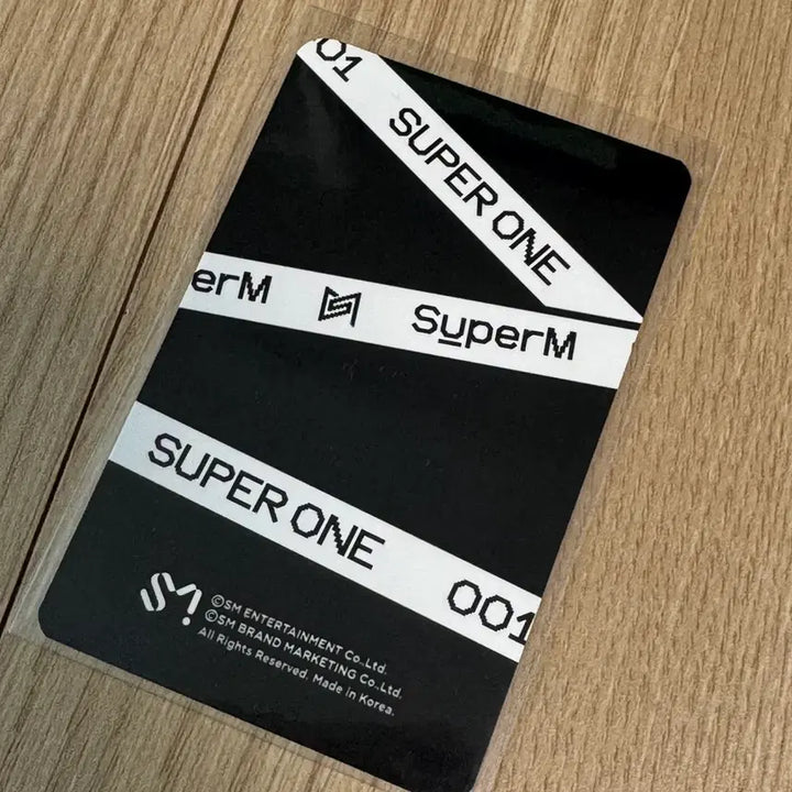 [BUNJANG] SuperM Mark Super One Binder Photocard / 슈퍼엠 마크 포카 슈퍼원 바인더 엔시티 superm