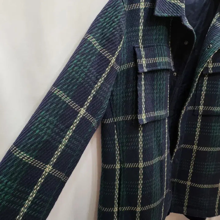 [BUNJANG] Man On The Boon Check Pattern Shirt Jacket / (정품)맨온더분 체크 패턴 셔츠형 자켓