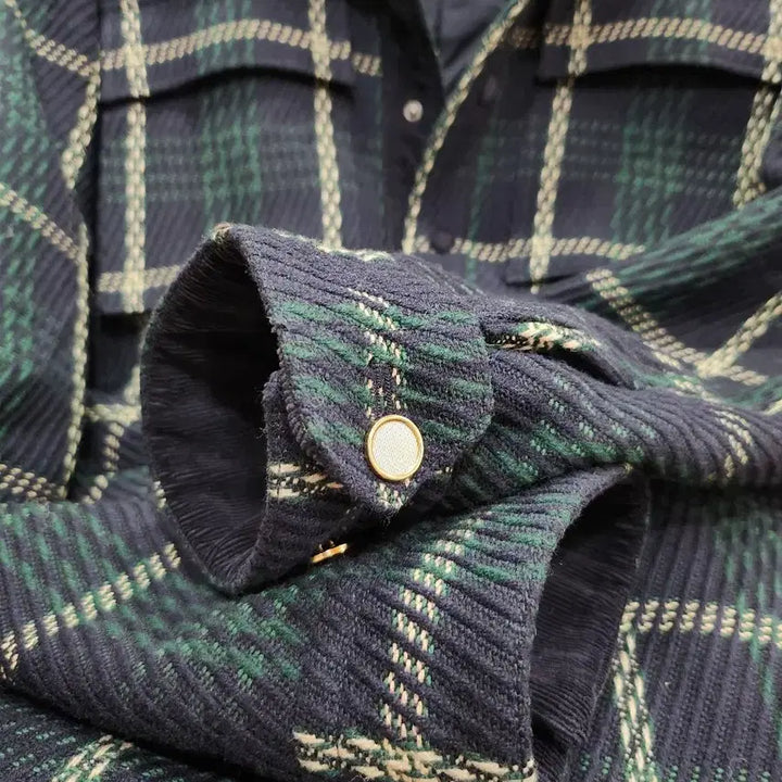 [BUNJANG] Man On The Boon Check Pattern Shirt Jacket / (정품)맨온더분 체크 패턴 셔츠형 자켓