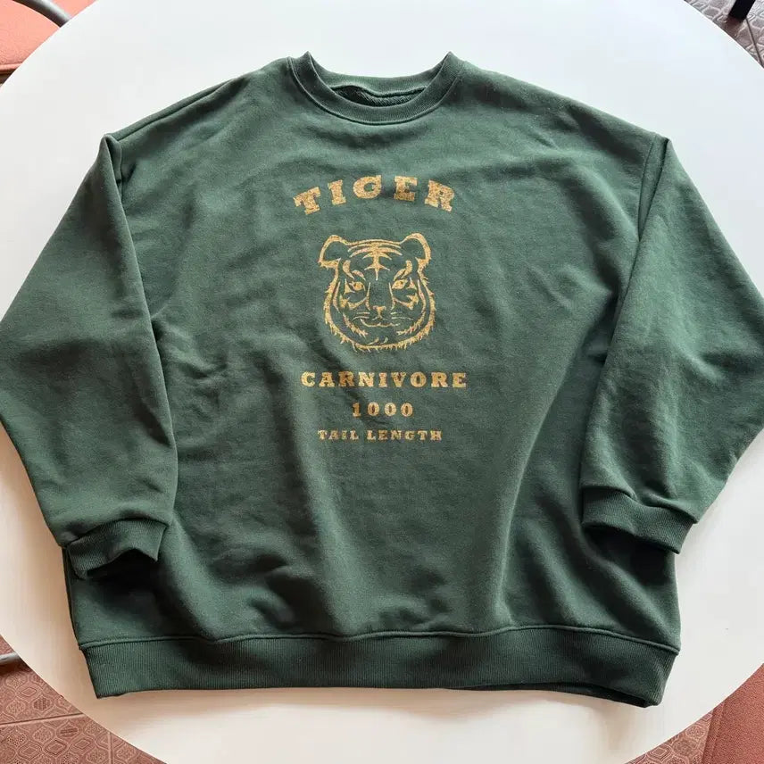 [BUNJANG] Antiqua Tiger Sweatshirt / Antiqua 타이거 맨투맨