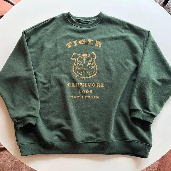 [BUNJANG] Antiqua Tiger Sweatshirt / Antiqua 타이거 맨투맨