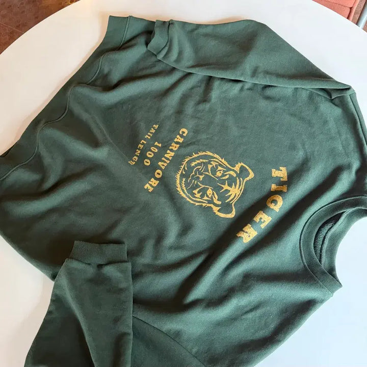 [BUNJANG] Antiqua Tiger Sweatshirt / Antiqua 타이거 맨투맨