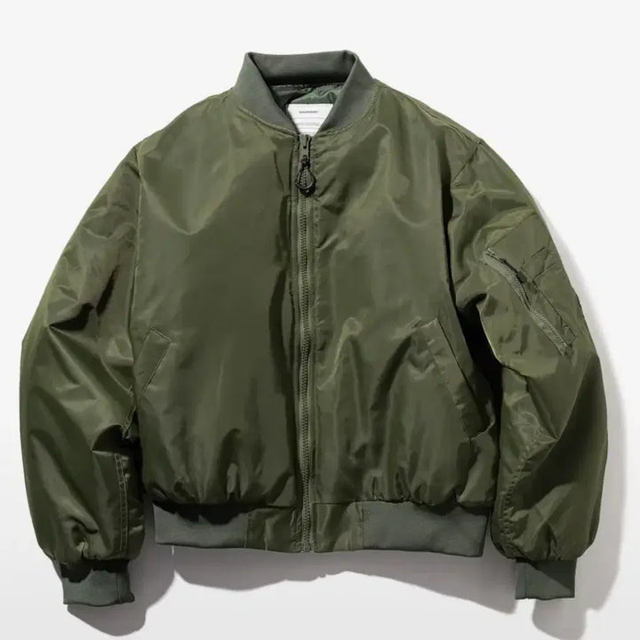 [BUNJANG] Massnoun Oversized MA-1 Bomber Jacket / 매스노운 오버사이즈 MA-1 항공 점퍼 자켓