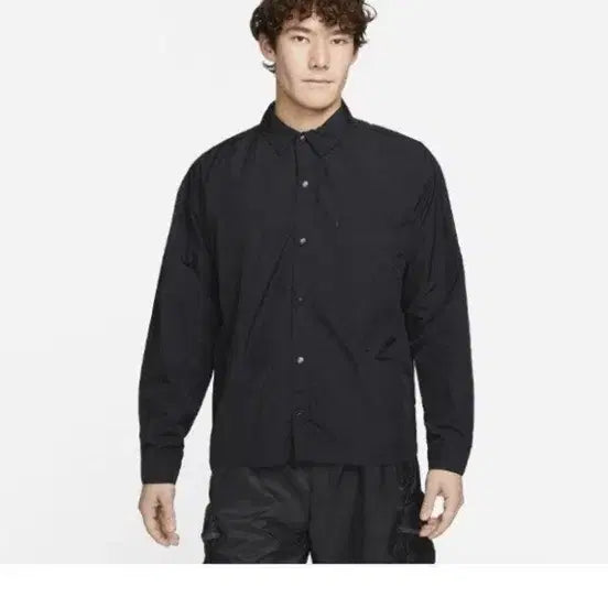 [BUNJANG] Nike Sportswear Tech Pack Woven Long Sleeve Shirt / [XL]나이키 스포츠웨어 테크백 우븐 롱슬리브 셔츠 DX0206-010