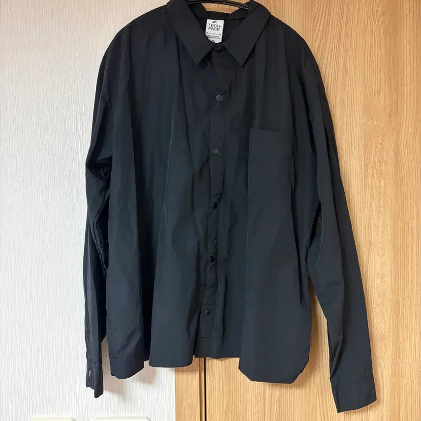 [BUNJANG] Nike Sportswear Tech Pack Woven Long Sleeve Shirt / [XL]나이키 스포츠웨어 테크백 우븐 롱슬리브 셔츠 DX0206-010