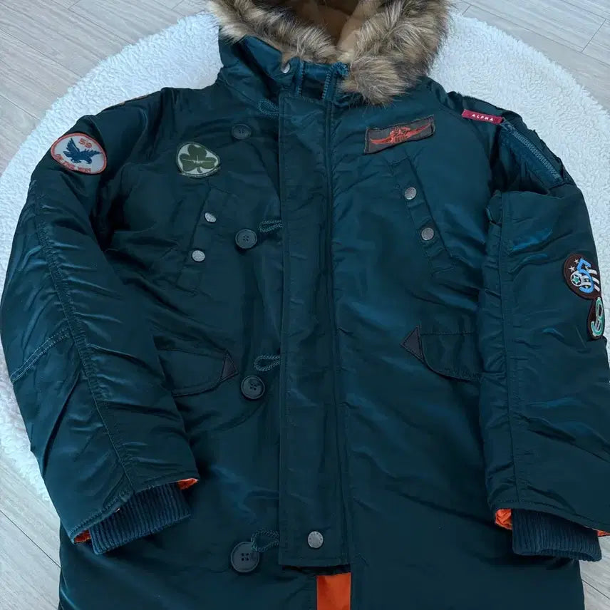 [BUNJANG] Alpha Industries Turquoise Jacket (S) / 알파인더스트리 자켓 S