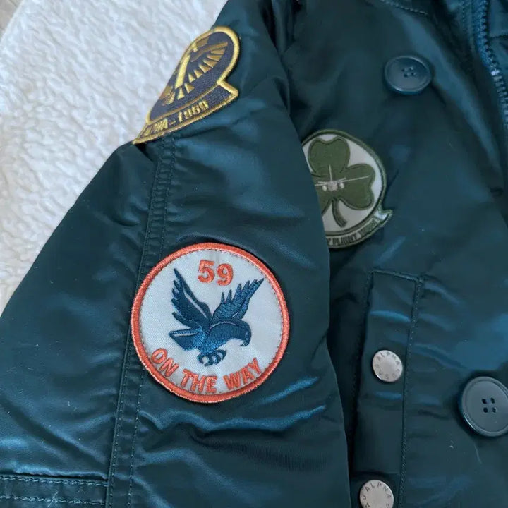 [BUNJANG] Alpha Industries Turquoise Jacket (S) / 알파인더스트리 자켓 S