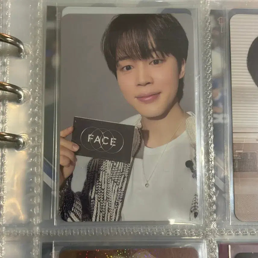 방탄소년단 지민 bts jimin 페이스 럭드 포카 face 엠투유