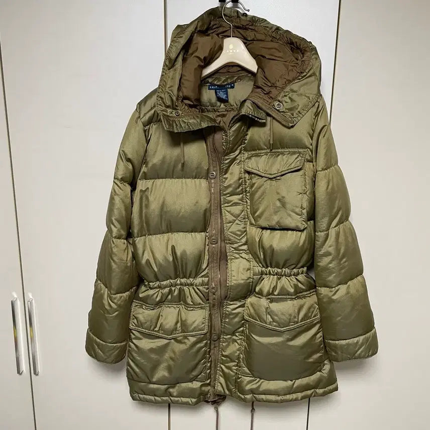 [BUNJANG] Polo Ralph Lauren Fishtail Down Parka / 폴로 랄프로렌 여성 피시테일 오리털 야상 M 사이즈