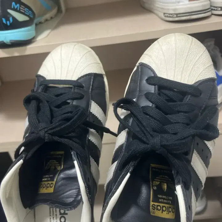 [SOLD OUT] 아디다스 슈퍼스타 블랙크림
