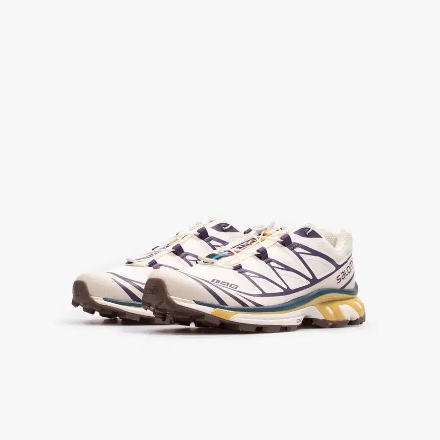 [BUNJANG] Salomon XT-6 Vanilla Ice Grape Sneakers / 살로몬 xt-6 바닐라 아이스 그레이프
