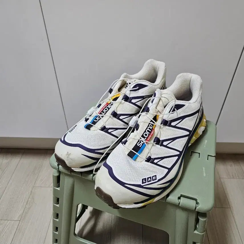 [BUNJANG] Salomon XT-6 Vanilla Ice Grape Sneakers / 살로몬 xt-6 바닐라 아이스 그레이프