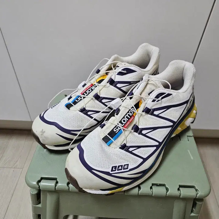 [BUNJANG] Salomon XT-6 Vanilla Ice Grape Sneakers / 살로몬 xt-6 바닐라 아이스 그레이프