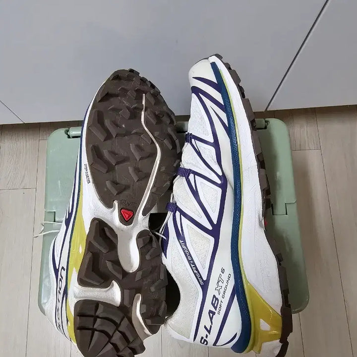 [BUNJANG] Salomon XT-6 Vanilla Ice Grape Sneakers / 살로몬 xt-6 바닐라 아이스 그레이프