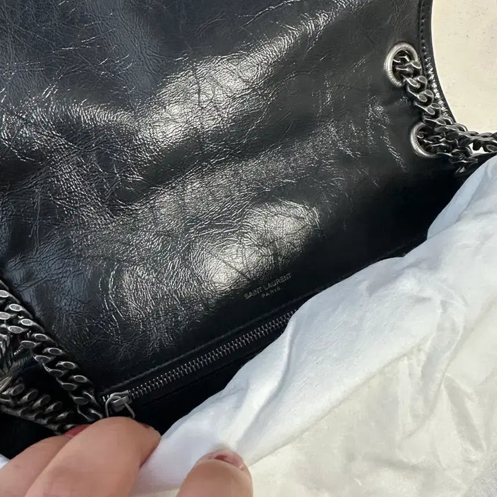 [BUNJANG] Saint Laurent Niki Medium Black Bag / 입생로랑 니키백 미디움 블랙