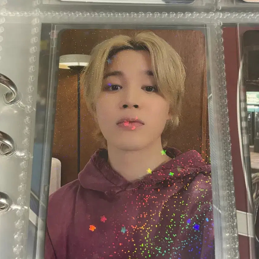 방탄소년단 지민 bts jimin 뮤즈 muse 일본 특전 포카 홀로그램