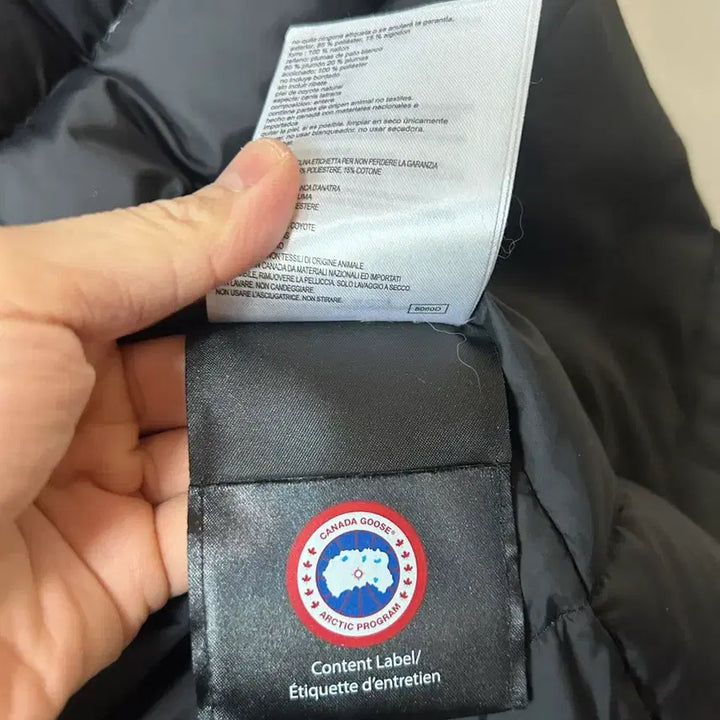[BUNJANG] Canada Goose Black Padded Jacket / 캐나다구스 블랙 패딩 점퍼