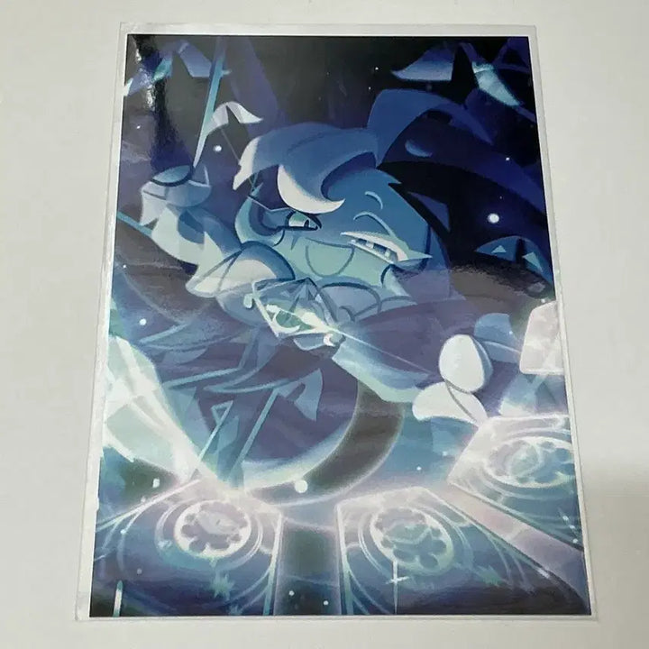 [BUNJANG] Cookie Run: Kingdom Shadow Milk Cookie Postcard / 쿠킹덤 쿠키런킹덤 운명의집결 비공굿 쉐밀 쉐도우밀크 쿠키 엽서