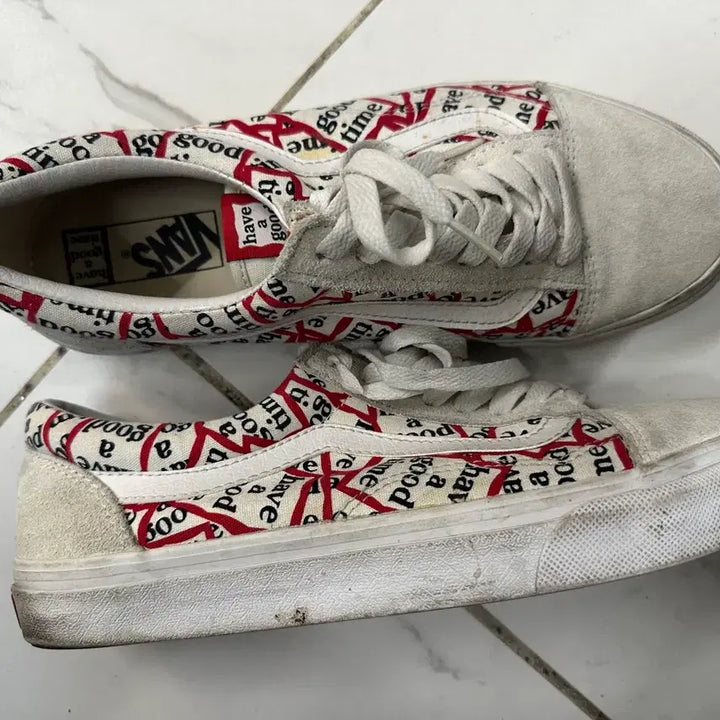 [BUNJANG] Vans Have A Good Time Old Skool Sneakers / 반스 x 해브 어 굿 타임 올드스쿨 275