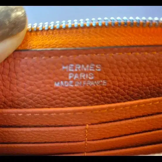 [BUNJANG] Hermes Orange Wallet Case / (미사용)에르메스 오렌지색 지갑 케이스 풀박스
