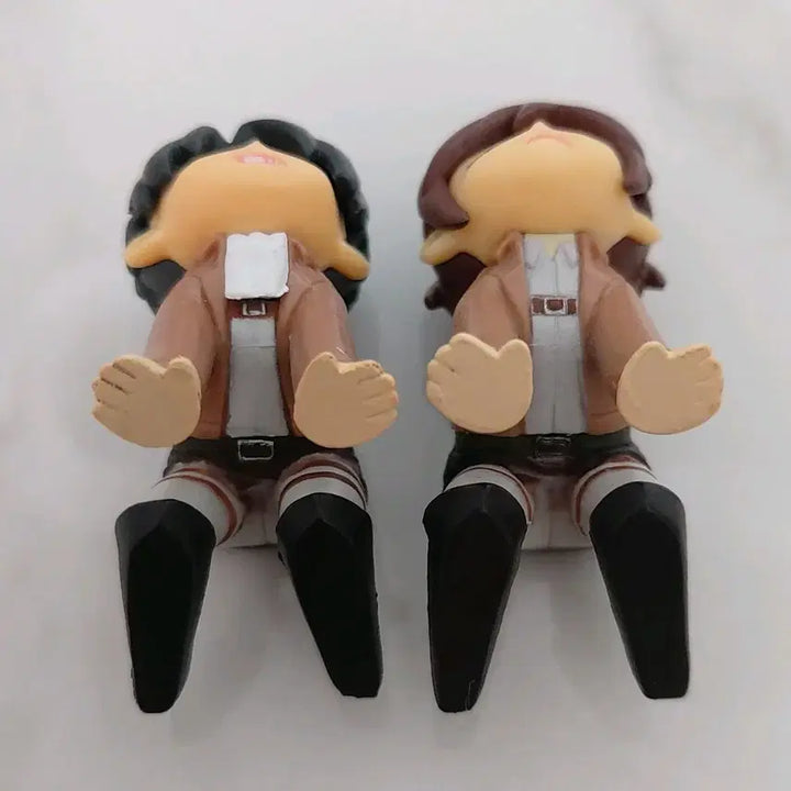 [BUNJANG] Attack on Titan Levi and Sasha Figure Bundle Set / 진격의 거인 체조 피규어 리바이 샤샤 일괄