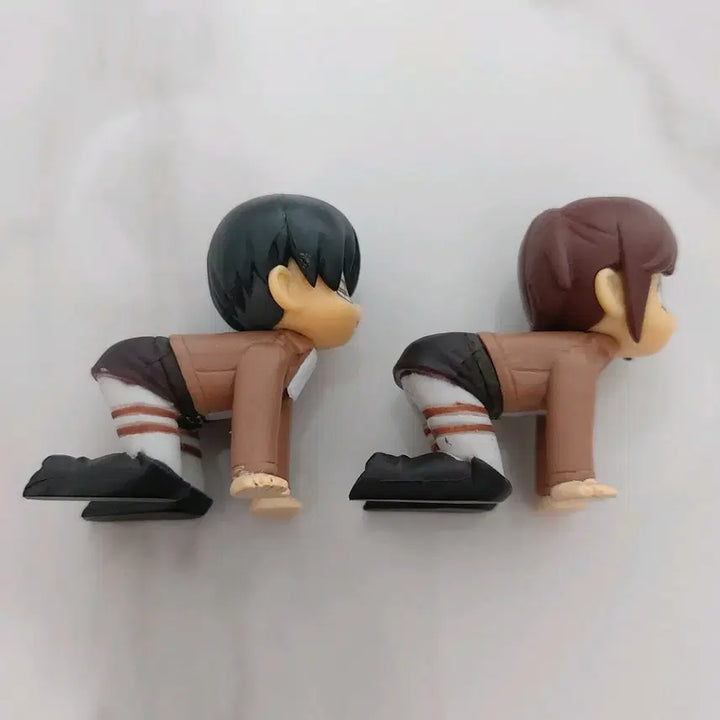 [BUNJANG] Attack on Titan Levi and Sasha Figure Bundle Set / 진격의 거인 체조 피규어 리바이 샤샤 일괄