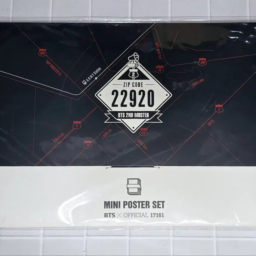 방탄소년단 머스터 2기 미니 포스터 BTS 2ND MUSTER