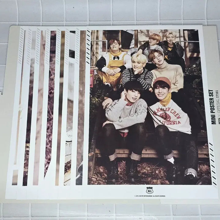 방탄소년단 머스터 2기 미니 포스터 BTS 2ND MUSTER