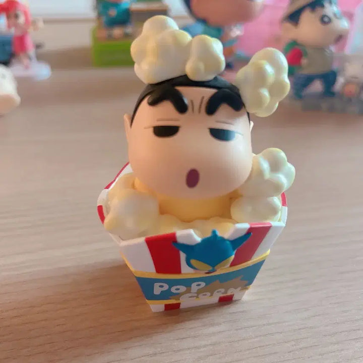 [BUNJANG] 52toys Crayon Shin-chan Figure Popcorn Bucket / 짱구 52toys 정품 피규어 팝콘통
