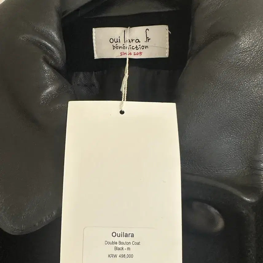 [BUNJANG] WEE LALA Double Button Coat Black M / 위라라 Double Bouton Coat 블랙 M사이즈 판매