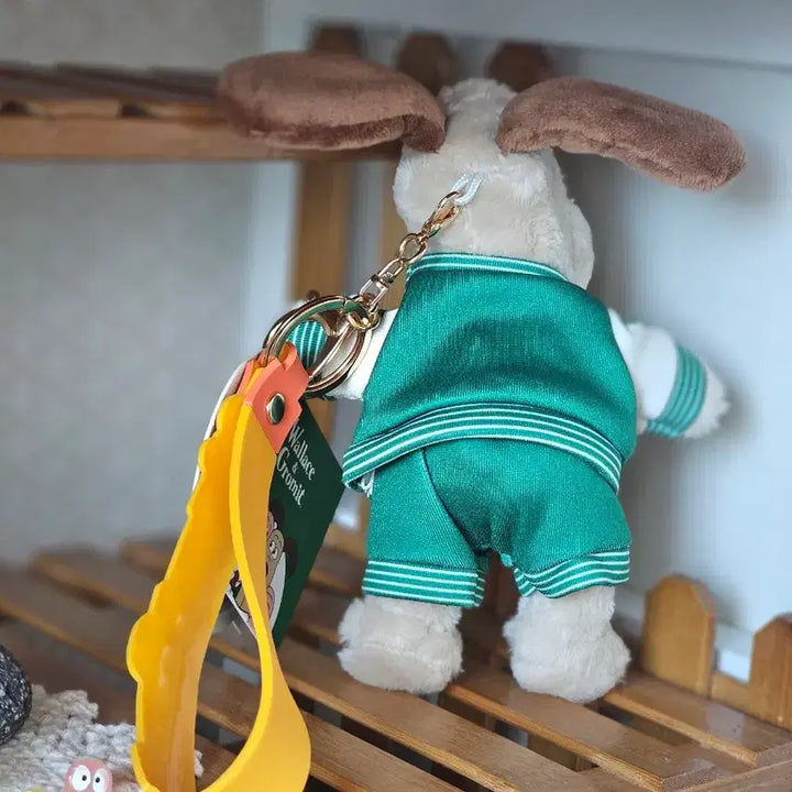 [BUNJANG] Wallace and Gromit Keyring Doll / 윌레스와 그로밋 키링 인형