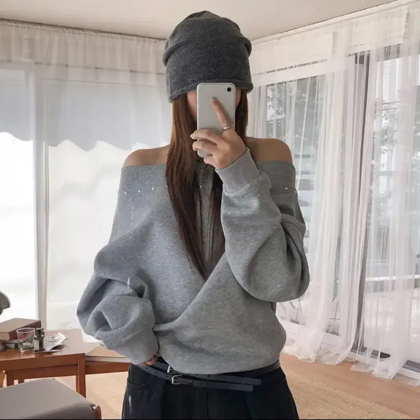 [BUNJANG] Blue City Knit Long Beanie / 블루씨티 캐주얼 니트 짜임 롱 비니