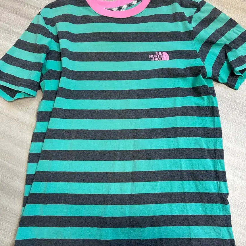[BUNJANG] The North Face Vintage Stripe T-shirt / 노스페이스 빈티지 스트라이프 반팔티