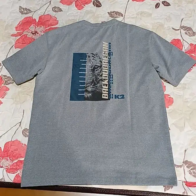 [BUNJANG] K2 Tiger Short Sleeve T-shirt / K2 호랑이반팔 실측100 가슴53 기장70