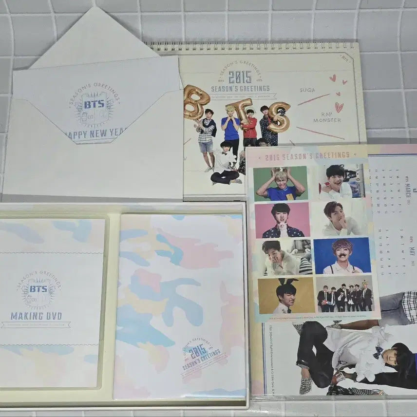 방탄소년단 2015 시즌그리팅 풀셋 BTS 2015 FULL SET