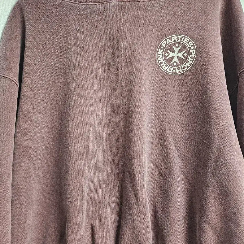 [SOLD OUT] (2 사이즈)펀치드렁크파티즈 가먼트 다잉 후드 2사이즈 버건디