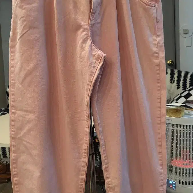 [BUNJANG] ZARA Pink Denim Pants / 자라 핑크 데님 EUR42 USA10